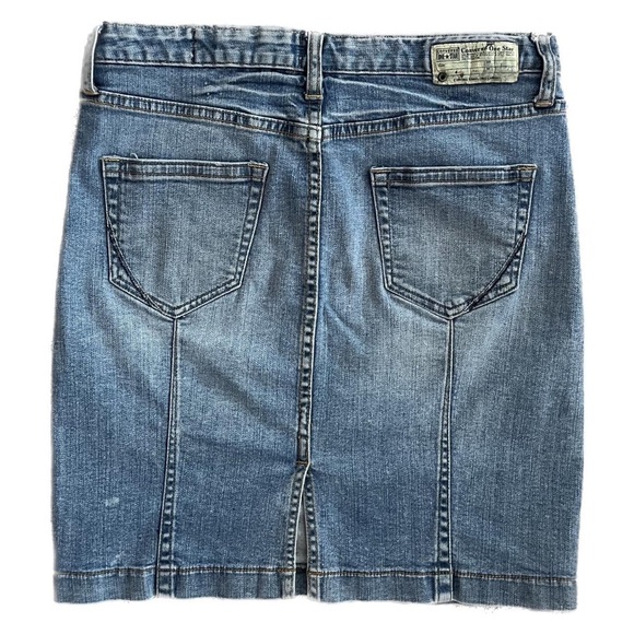 Converse denim mini / midi skirt - Picture 3 of 5